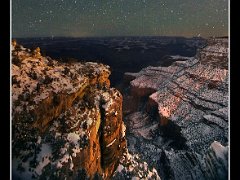 grand canyon stars  Stars over the Grand Canyon
