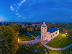 20181015-100 0092-1 stitch ed : drone, panorama, trollenäs kyrka